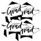 Big Dot of Happiness Black and White Graduation - Grad Cap Decorations DIY Party Essentials - Set of 20